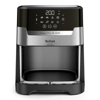 Heißluftfritteuse Tefal EY505D15 4,2 L Schwarz Grau Stahl