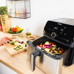 Heißluftfritteuse Tefal EY855D10 Schwarz 7,5 L