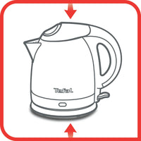 Wasserkocher Tefal KI431D10 1,2 L Stahl Edelstahl