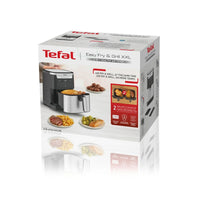 Heißluftfritteuse Tefal EY801D15 1650 W 6,5 L Schwarz Stahl