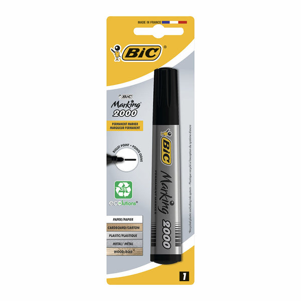 Dauermarker Bic 2000 Schwarz