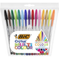 Kugelschreiber-Set Bic Cristal Multicolor 15 Stücke Bunt 0,42 mm (15 Stücke)