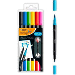 Marker-Set Bic Intensity Dual Tip Bunt 6 Stücke
