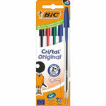 Kugelschreiber-Set Bic Cristal Original 516346 Bunt (5 Stück)