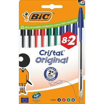 Kugelschreiber-Set Bic Cristal Original 516355