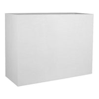 Blumentopf EDA Wall Loft Graphit Weiß Kunststoff rechteckig 78,5 x 29,5 x 60 cm