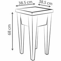 Blumentopf EDA   Gemüse Pflanztisch 38,5 x 38,5 x 68 cm