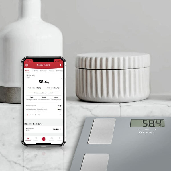 Digitale Personenwaage Terraillon Smart Connect Grau