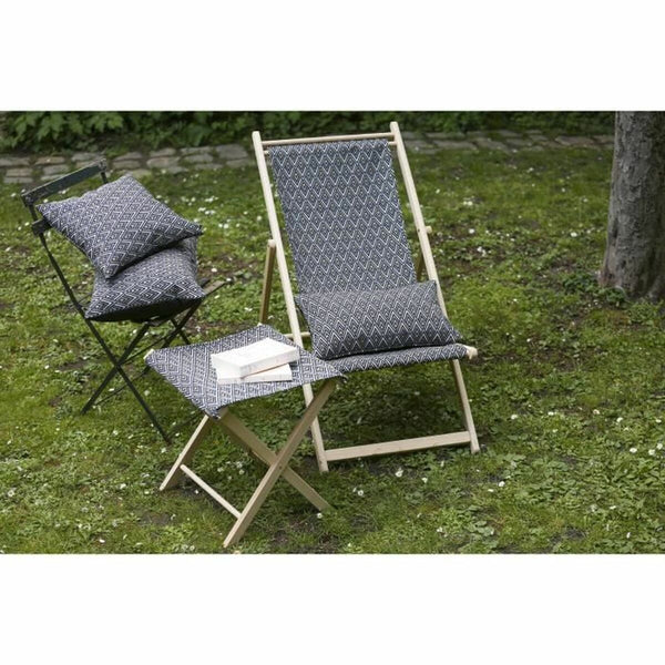 Solseng Jardin Prive Braun Grau 132 x 55 x 35 cm Buchenholz