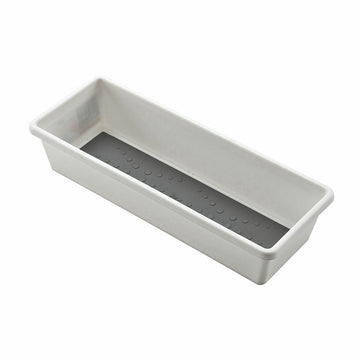 Schubladen-Organizer Mondex Space System 23 x 7 x 5 cm Weiß Kunststoff