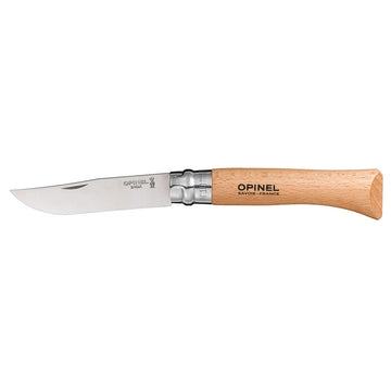 Messer Opinel Nº10 Edelstahl Buchenholz 10 cm