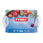 Ofenschüssel Pyrex 1040712 Weiß Durchsichtig Verre trempé 6 L 4,5 g 4,5 L