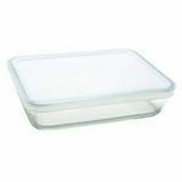 Tablett mit Haube Pyrex 244P000/5013 Weiß Polyurethan 4 L