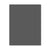 Pappe Iris Grau 50 x 65 cm
