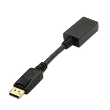 DisplayPort-zu-HDMI-Adapter Aisens A125-0134 Schwarz 15 cm