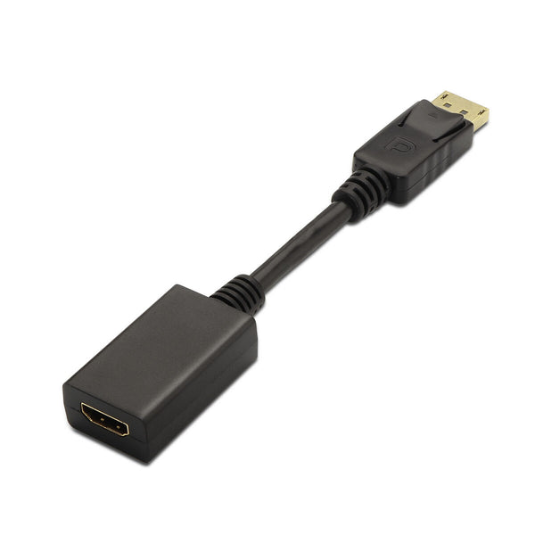 DisplayPort-zu-HDMI-Adapter Aisens A125-0134 Schwarz 15 cm