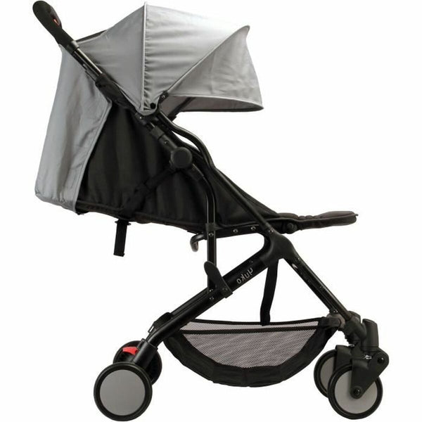 Kinderwagen Bambisol Schwarz Grau