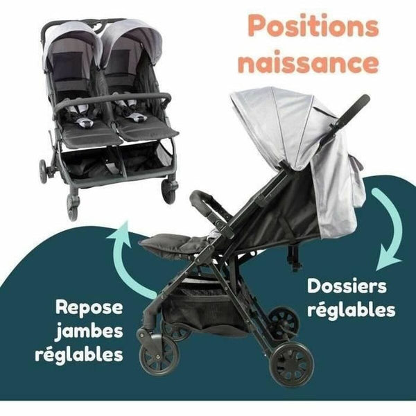 Kinderwagen Bambisol Grau