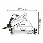 Kreissäge BOSCH 0601675001 1400 W 230 V 165 mm