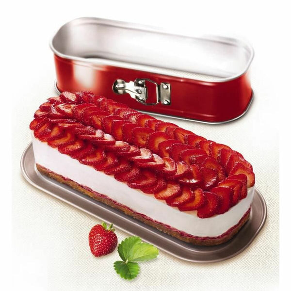 Kuchenspringform Tefal Rot Metall Stahl 30 x 11 cm