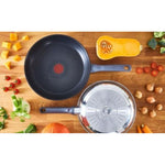 Pfanne Tefal G7132S55 Schwarz Stahl Edelstahl Ø 24 cm Ø 28 cm