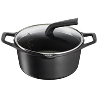 Topf mit Deckel Tefal E2494644 Schwarz Ø 24 cm