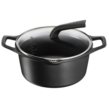 Topf mit Deckel Tefal E2494644 Schwarz Ø 24 cm