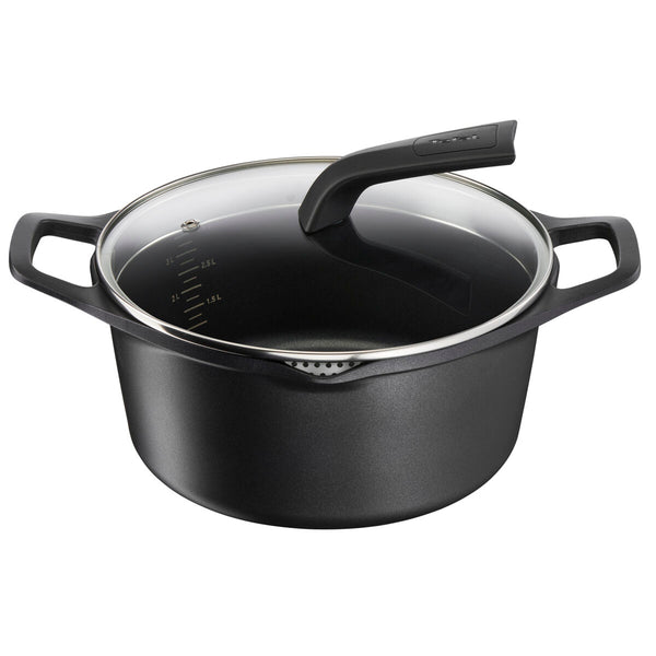 Topf mit Deckel Tefal E2494644 Schwarz Ø 24 cm