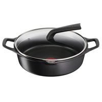 Topf mit Deckel Tefal E2497244 Schwarz Ø 28 cm