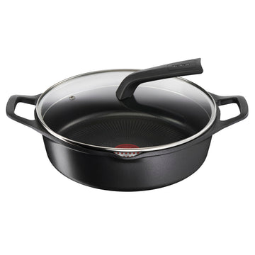 Topf mit Deckel Tefal E2497244 Schwarz Ø 28 cm