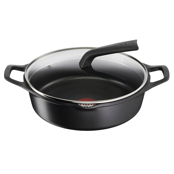 Topf mit Deckel Tefal E2497244 Schwarz Ø 28 cm