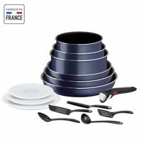 Topfset Tefal Ingenio Schwarz