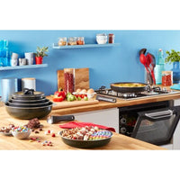 Pfannenset Tefal L1539143 Schwarz Aluminium 3 Stücke 2 Stück Ø 24 cm Ø 28 cm