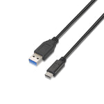 USB-C-Kabel auf USB Aisens A107-0060 Schwarz 1 m