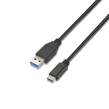 USB-C-Kabel auf USB Aisens A107-0060 Schwarz 1 m