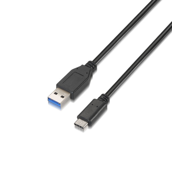USB-C-Kabel auf USB Aisens A107-0060 Schwarz 1 m