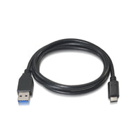 USB-C-Kabel auf USB Aisens A107-0060 Schwarz 1 m