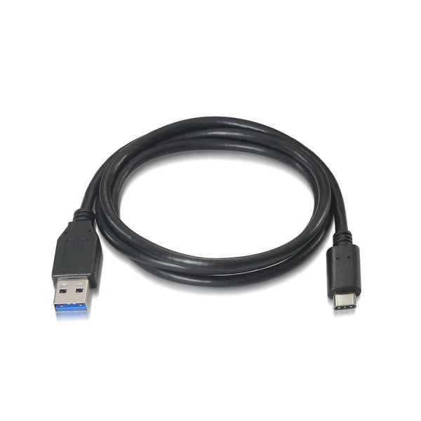 USB-C-Kabel auf USB Aisens A107-0060 Schwarz 1 m