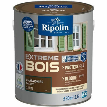 Farbe Ripolin Kastanie Satin 2,5 L