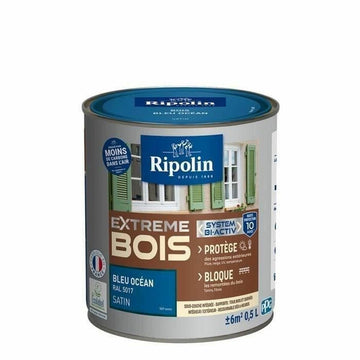 Farbe Ripolin Blau Satin 500 ml