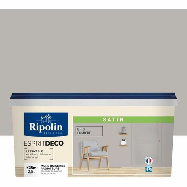 Grundierung Ripolin Grau Satin 2,5 L