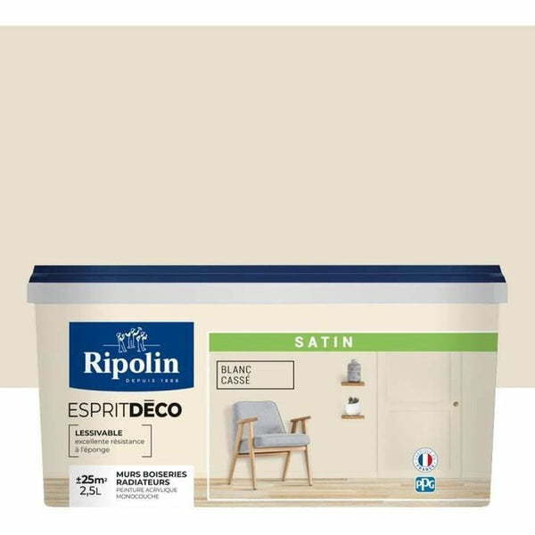 Grundierung Ripolin Weiß Satin 2,5 L