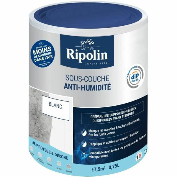 Grundierung Ripolin Weiß Mattierend 0,75 L