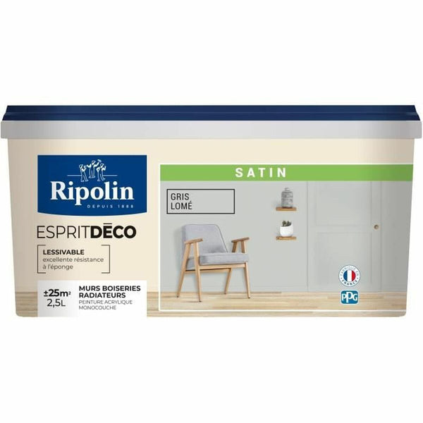 Grundierung Ripolin Grau Satin 2,5 L