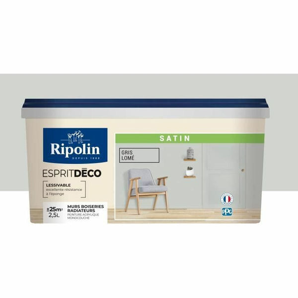 Grundierung Ripolin Grau Satin 2,5 L