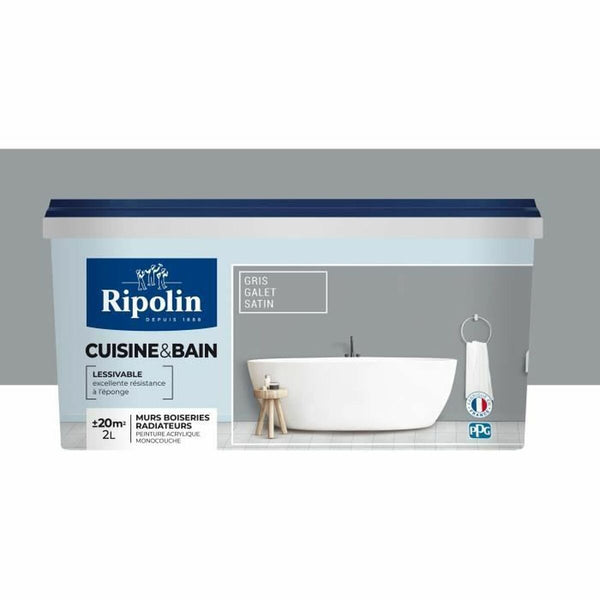 Grundierung Ripolin Grau Satin 2 L