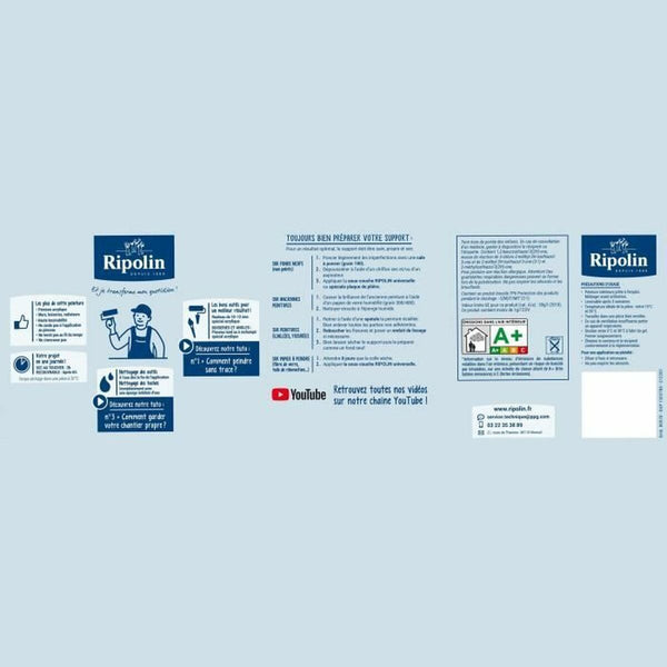 Grundierung Ripolin Blau Satin 2 L