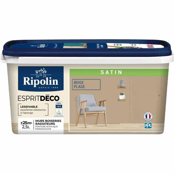 Acryl-Gemälde Ripolin Weiß Acryl 250 ml