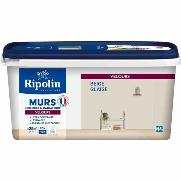 Farbe Ripolin Beige 2,5 L
