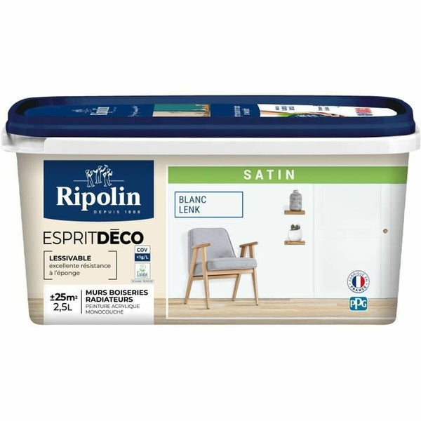 Grundierung Ripolin Weiß Satin 2,5 L